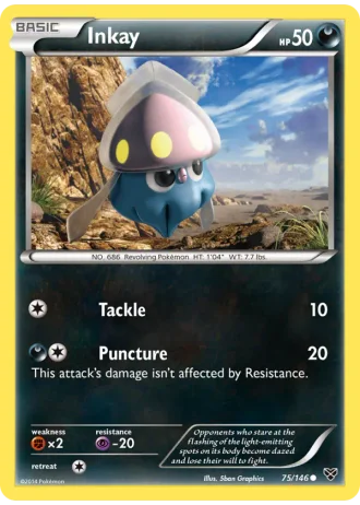 Inkay #75/146 — XY
