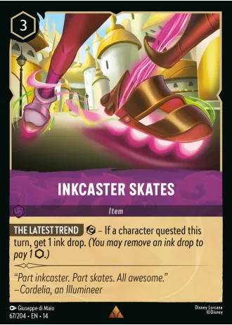 Inkcaster Skates #67/257 — Hyperia City