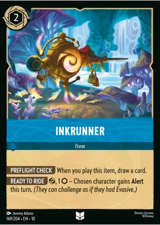 Inkrunner #169/204 — Whispers in the Well