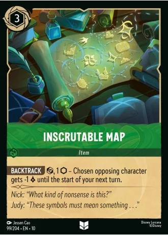 Inscrutable Map #99/204 — Whispers in the Well