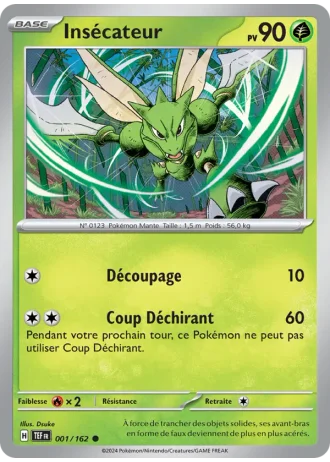Insécateur #001/162 — Forces Temporelles