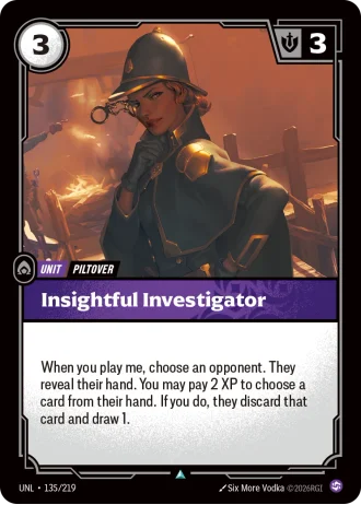 Insightful Investigator #135/219 — Unleashed