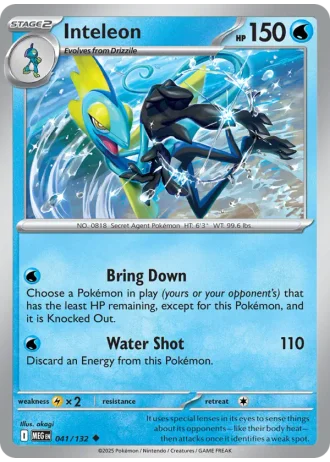 Inteleon #041/132 — Mega Evolution