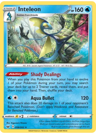 Inteleon #58/72 — World Championships 2022