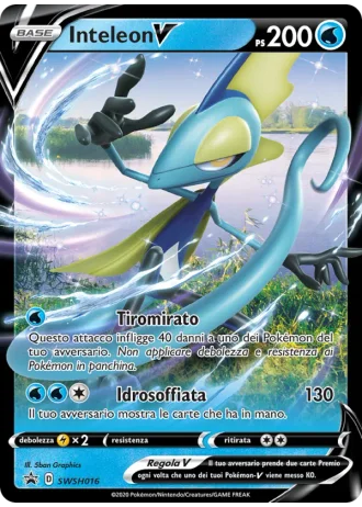 Inteleon V SWSH016 — Spada e Scudo Promos
