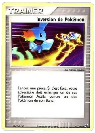 Inversion de Pokémon #87/109 — EX Rubis & Saphir