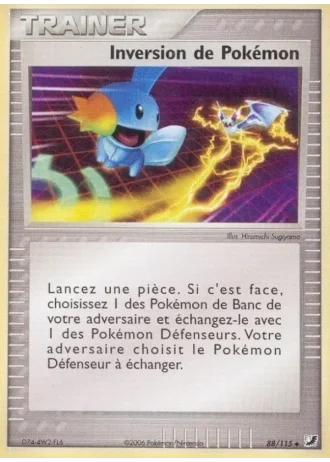 Inversion de Pokémon #88/115 — EX Forces Cachées