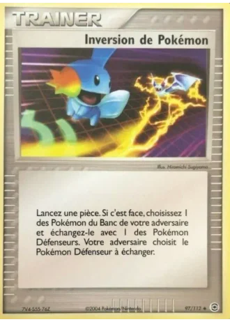 Inversion de Pokémon #97/112 — EX Rouge Feu & Vert Feuille