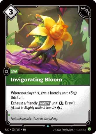 Invigorating Bloom #035/167 — Radiance