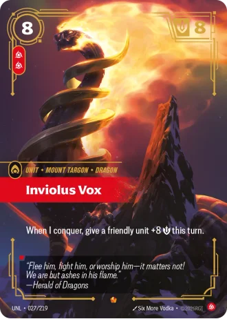 Inviolus Vox #027/219 — Unleashed