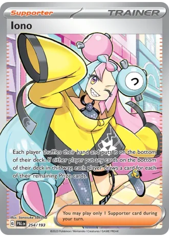 Iono #254/193 — Paldea Evolved