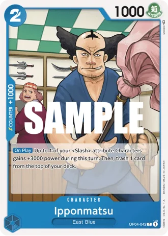 Ipponmatsu (OP04-042) — Kingdoms of Intrigue (OP04)