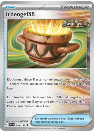 Irdengefäß #106/131 — Prismatische Entwicklungen