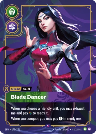 Irelia, Blade Dancer #195/221 — Spiritforged