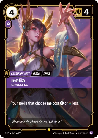 Irelia, Graceful #141a/221 — Spiritforged