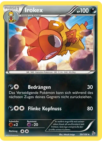 Irokex #59/106 — Flammenmeer