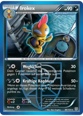 Irokex #86/135 — Plasma-Sturm