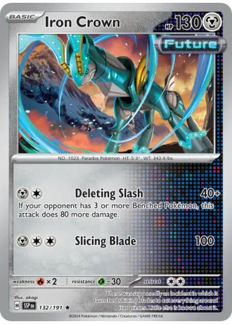 Iron Crown #132/191 — Surging Sparks