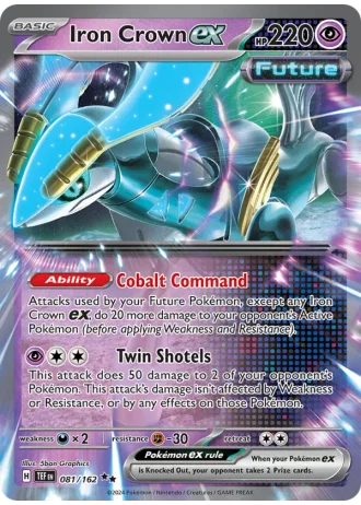 Iron Crown ex #081/162 — Temporal Forces