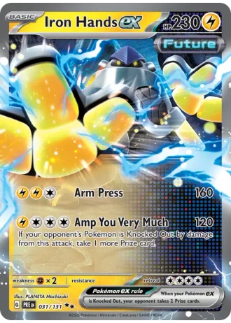 Iron Hands ex #031/131 — Prismatic Evolutions