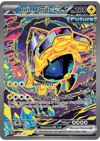 Iron Hands ex #154/131 — Prismatic Evolutions