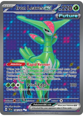 Iron Leaves ex #186/162 — Temporal Forces