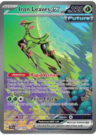 Iron Leaves ex #203/162 — Temporal Forces