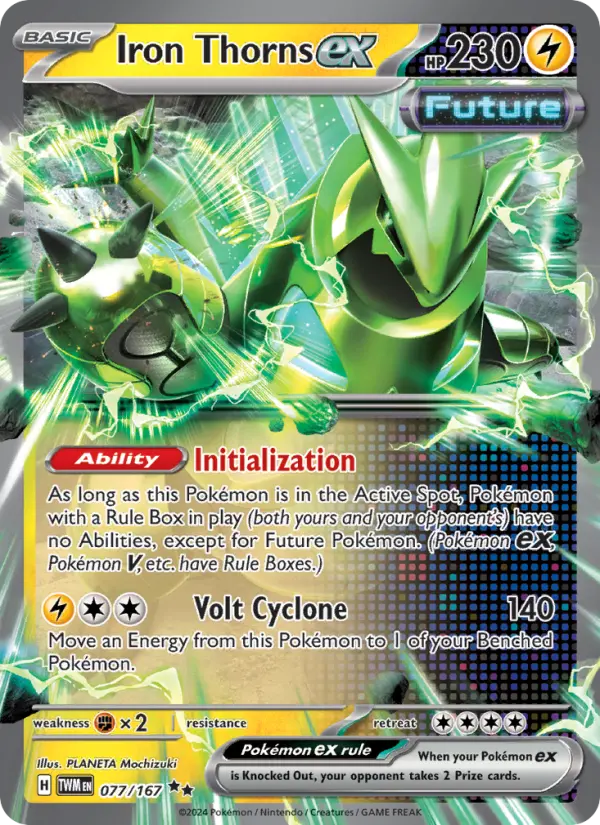 Iron Thorns ex #077/167 — World Championships 2024