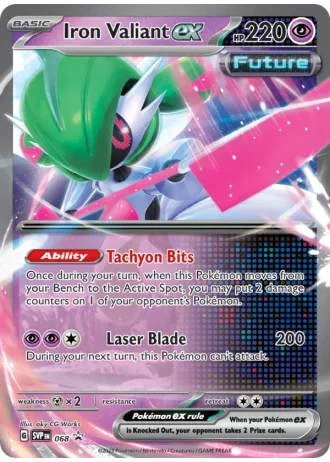 Iron Valiant ex #068 — Scarlet & Violet Promos