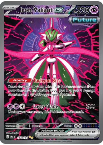 Iron Valiant ex #157/131 — Prismatic Evolutions