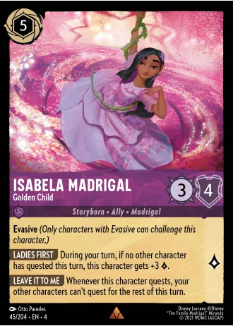 Isabela Madrigal - Golden Child #45/204 — Ursula's Return