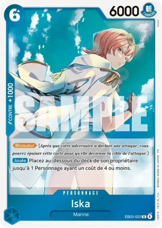 Iska (EB03-022) — ONE PIECE Heroines Edition (EB03)