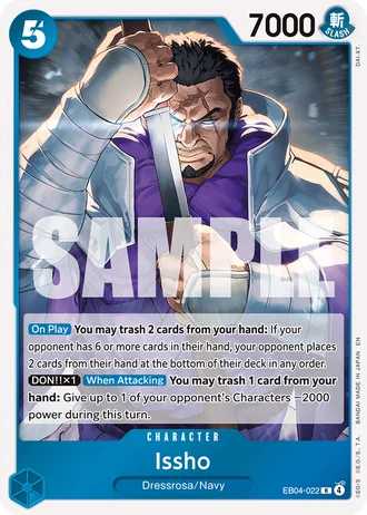 Issho (EB04-022) — The Azure Sea's Seven (OP14-EB04)
