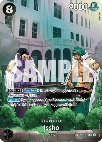 Issho (OP03-078) (Special Rare) — 500 Years in the Future (OP07)