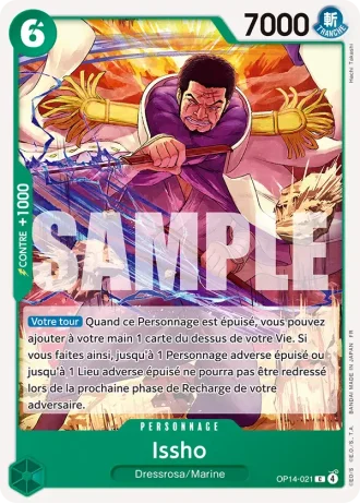 Issho (OP14-021) — Les Sept de la Mer d'Azur (OP14-EB04)