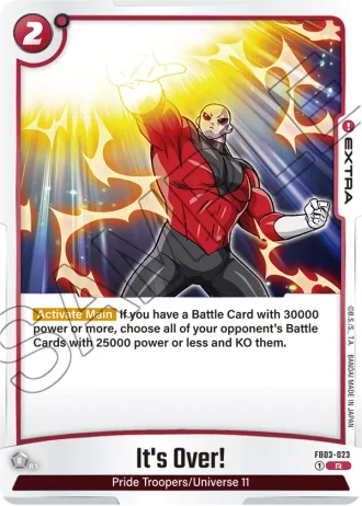 It's Over! FB03-023 — Raging Roar (FB03)