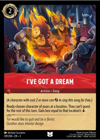 I've Got a Dream #129/204 — Into the Inklands