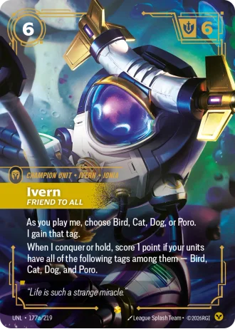 Ivern, Friend to All #177a/219 — Unleashed