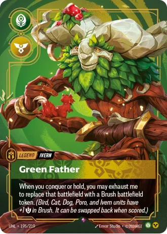 Ivern, Green Father #195/219 — Unleashed