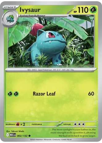 Ivysaur #002/132 — Mega Evolution
