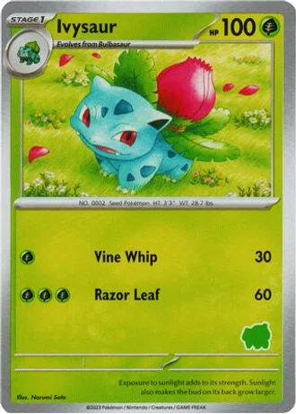 Ivysaur #2 — My First Battle