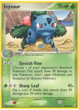 Ivysaur #35/100 — Crystal Guardians