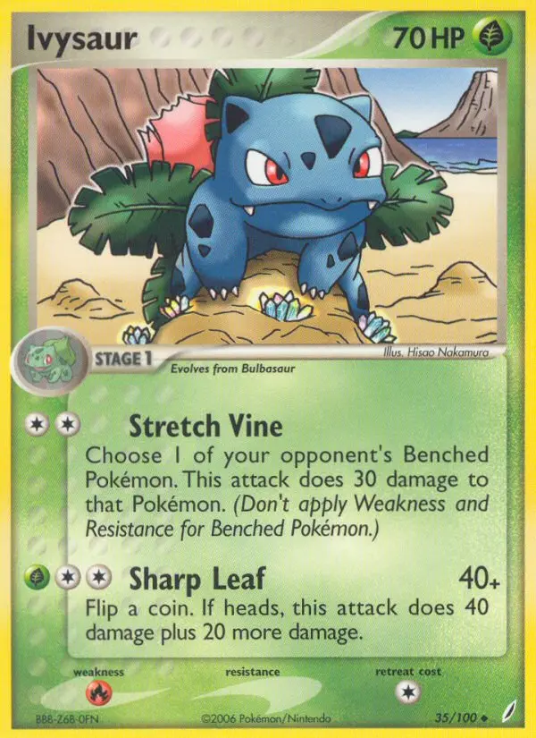 Ivysaur #35 — EX Guardiani dei Cristalli