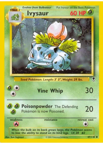 Ivysaur #47 — Legendary Collection