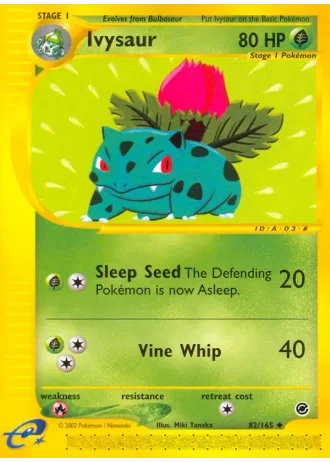 Ivysaur #82 — Expedition Set Base