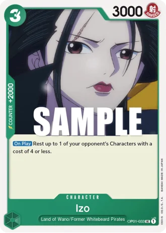 Izo (OP01-033) — Romance Dawn (OP01)