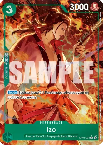 Izo (OP01-033) (Reprint) — ONE PIECE CARD THE BEST (PRB01)