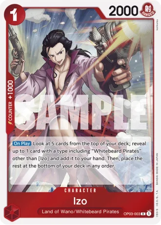 Izo (OP03-003) (Reprint) — One Piece The Best (PRB01)