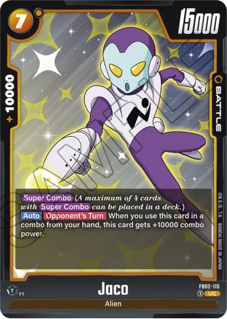 Jaco FB02-115 — Blazing Aura (FB02)