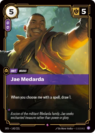 Jae Medarda #142/221 — Spiritforged